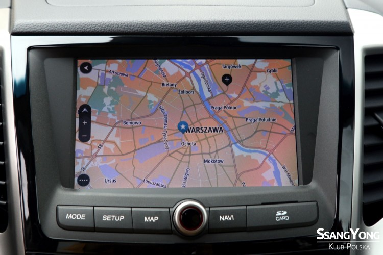 Nawigacja TomTom w SsangYong Tivoli