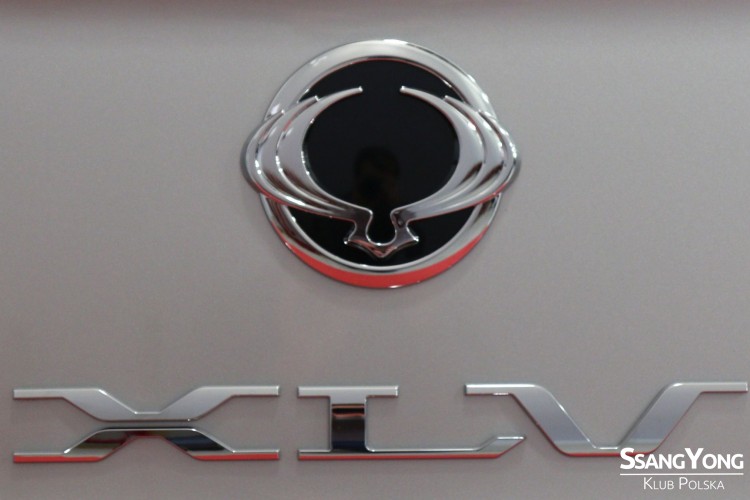 Emblemat XLV na tylnej klapie